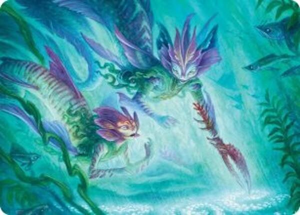 Silvergill Mentor Art Card [Lorwyn Eclipsed Art Series] | Gear Gaming Bentonville