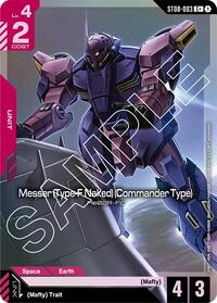 Messer (Type-F Naked) (Commander Type) (C+) [Starter Deck 08: Flash of Radiance] | Gear Gaming Bentonville