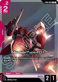 Messer Type-F01 (C+) [Starter Deck 08: Flash of Radiance] | Gear Gaming Bentonville