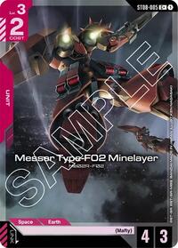 Messer Type-F02 Minelayer (C+) [Starter Deck 08: Flash of Radiance] | Gear Gaming Bentonville