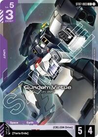 Gundam Virtue (ST07-003) (C+) [Starter Deck 07: Celestial Drive] | Gear Gaming Bentonville