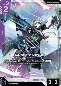 Gundam Virtue (ST07-004) (C+) [Starter Deck 07: Celestial Drive] | Gear Gaming Bentonville