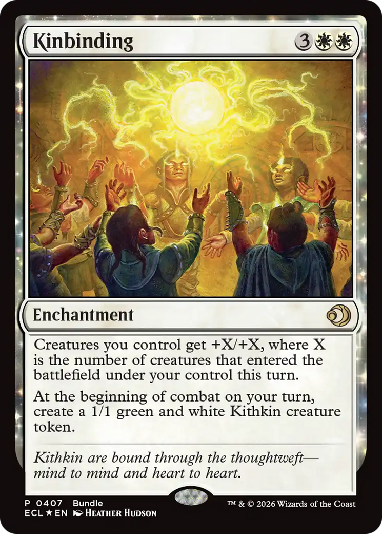 Kinbinding (Bundle) [Lorwyn Eclipsed Promos] | Gear Gaming Bentonville