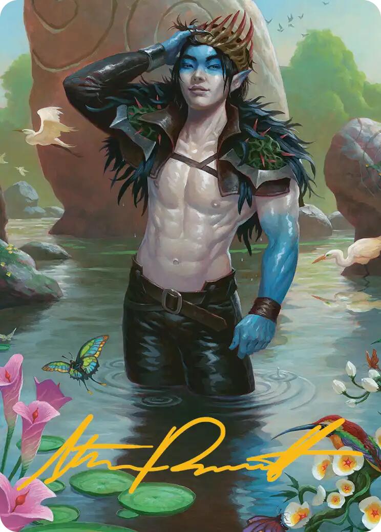 Oko, Lorwyn Liege Art Card (Gold-Stamped Signature) [Lorwyn Eclipsed Art Series] | Gear Gaming Bentonville