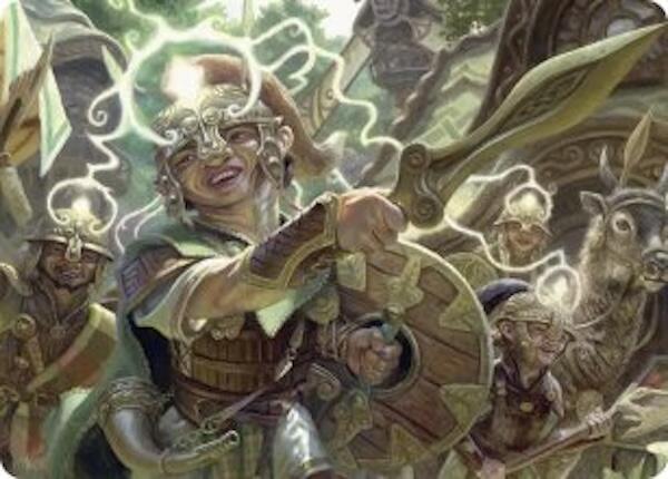 Thoughtweft Lieutenant Art Card [Lorwyn Eclipsed Art Series] | Gear Gaming Bentonville
