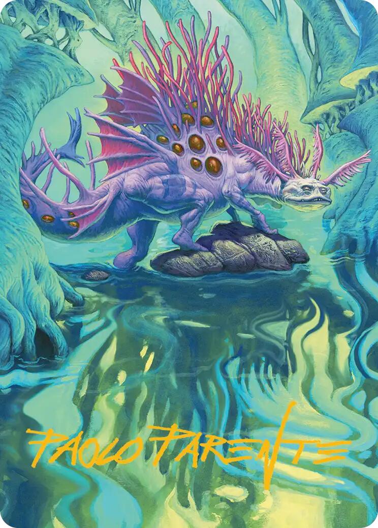 Wistfulness Art Card (Gold-Stamped Signature) [Lorwyn Eclipsed Art Series] | Gear Gaming Bentonville