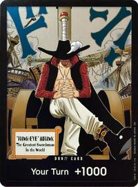 DON!! Card (Dracule Mihawk) [The Azure Sea's Seven] | Gear Gaming Bentonville