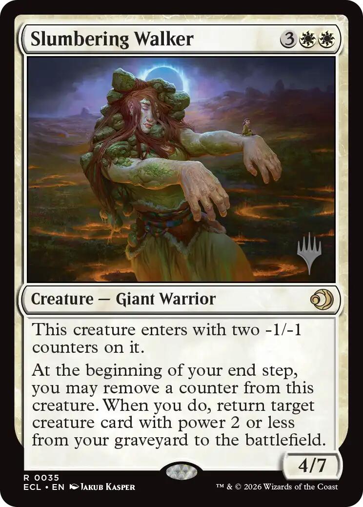 Slumbering Walker [Lorwyn Eclipsed Promos] | Gear Gaming Bentonville