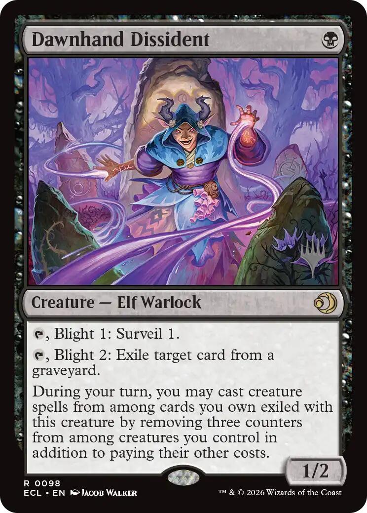 Dawnhand Dissident [Lorwyn Eclipsed Promos] | Gear Gaming Bentonville