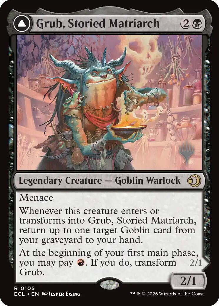Grub, Storied Matriarch [Lorwyn Eclipsed Promos] | Gear Gaming Bentonville