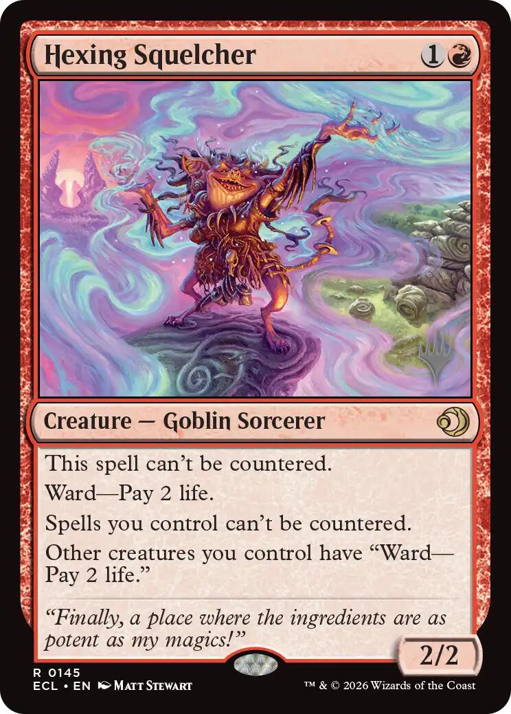 Hexing Squelcher [Lorwyn Eclipsed Promos] | Gear Gaming Bentonville