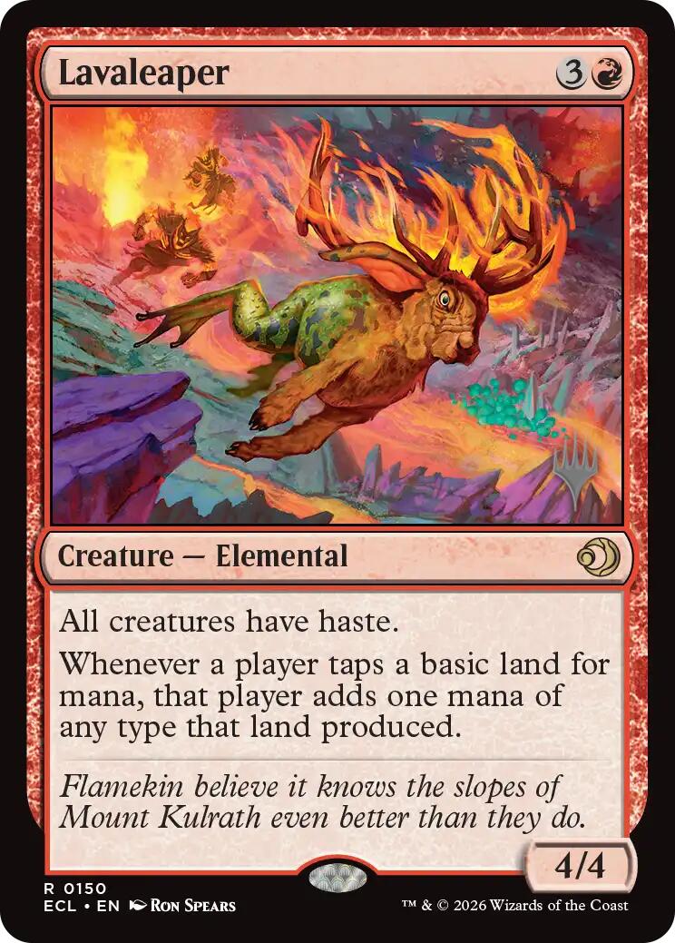 Lavaleaper [Lorwyn Eclipsed Promos] | Gear Gaming Bentonville