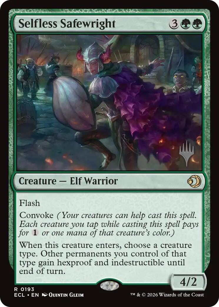 Selfless Safewright [Lorwyn Eclipsed Promos] | Gear Gaming Bentonville