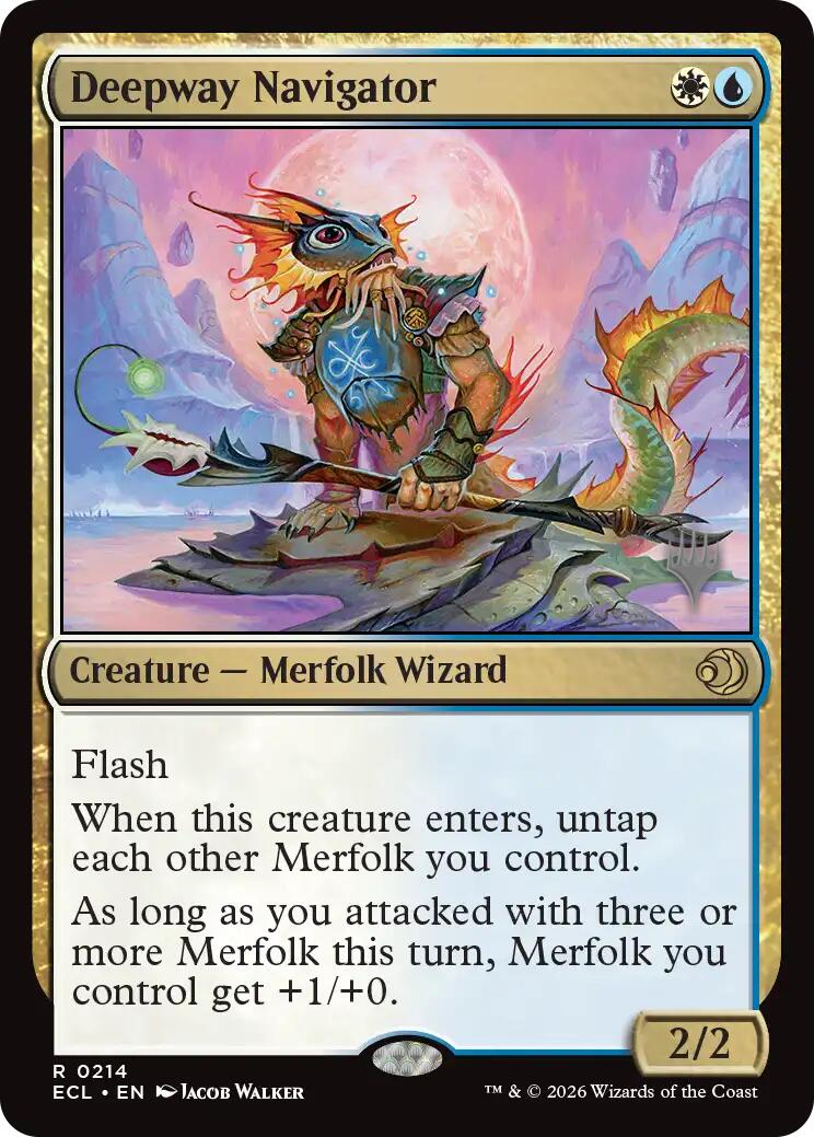 Deepway Navigator [Lorwyn Eclipsed Promos] | Gear Gaming Bentonville