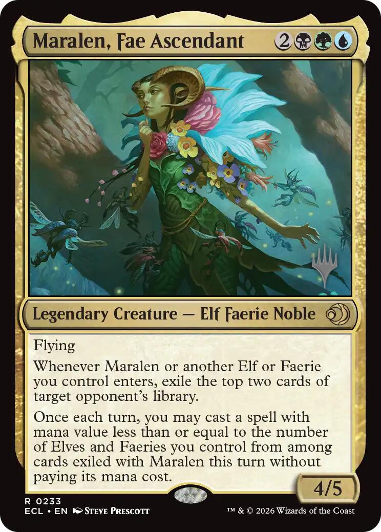 Maralen, Fae Ascendant [Lorwyn Eclipsed Promos] | Gear Gaming Bentonville