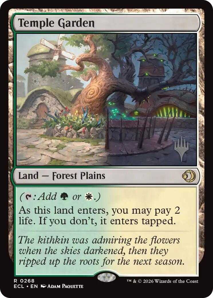 Temple Garden [Lorwyn Eclipsed Promos] | Gear Gaming Bentonville