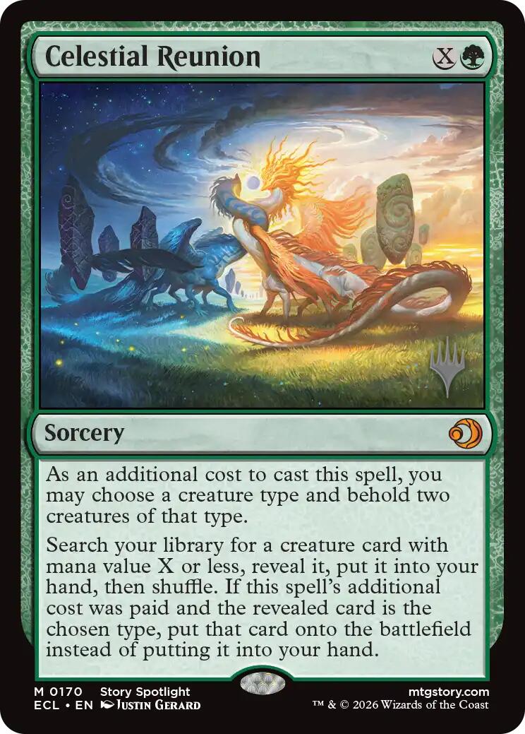 Celestial Reunion [Lorwyn Eclipsed Promos] | Gear Gaming Bentonville