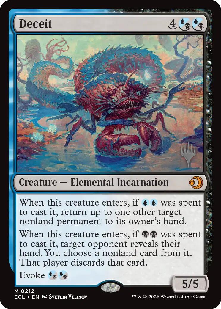 Deceit [Lorwyn Eclipsed Promos] | Gear Gaming Bentonville