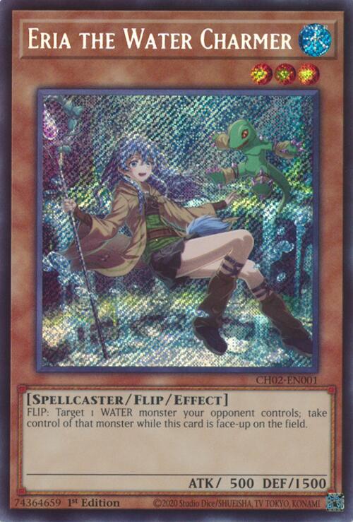 Eria the Water Charmer [CH02-EN001] Secret Rare | Gear Gaming Bentonville