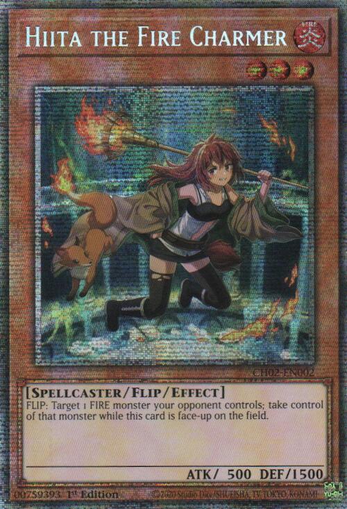 Hiita the Fire Charmer (Starlight Rare) [CH02-EN002] Starlight Rare | Gear Gaming Bentonville