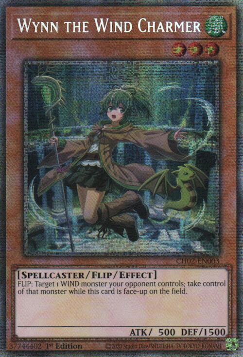 Wynn the Wind Charmer (Starlight Rare) [CH02-EN003] Starlight Rare | Gear Gaming Bentonville