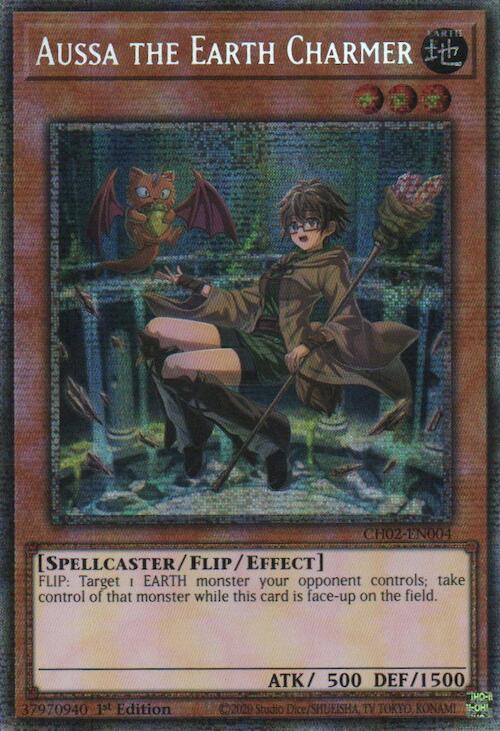 Aussa the Earth Charmer (Starlight Rare) [CH02-EN004] Starlight Rare | Gear Gaming Bentonville