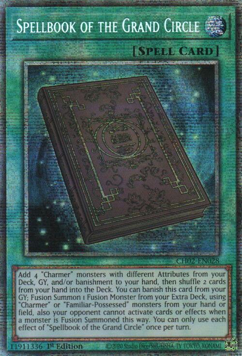 Spellbook of the Grand Circle (Starlight Rare) [CH02-EN028] Starlight Rare | Gear Gaming Bentonville