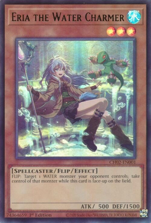 Eria the Water Charmer (Ultra Rare) [CH02-EN001] Ultra Rare | Gear Gaming Bentonville