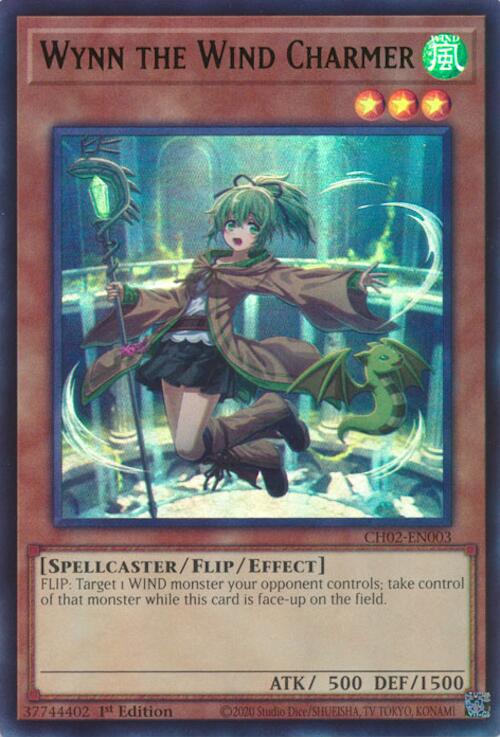Wynn the Wind Charmer (Ultra Rare) [CH02-EN003] Ultra Rare | Gear Gaming Bentonville