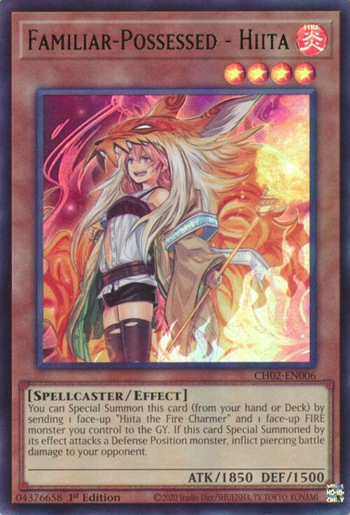 Familiar-Possessed - Hiita [CH02-EN006] Ultra Rare | Gear Gaming Bentonville