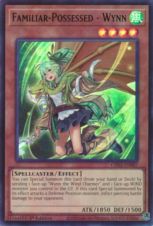 Familiar-Possessed - Wynn [CH02-EN007] Ultra Rare | Gear Gaming Bentonville