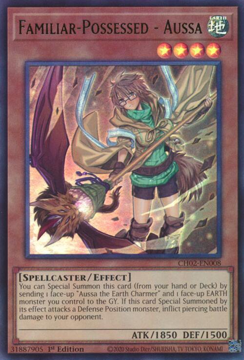 Familiar-Possessed - Aussa [CH02-EN008] Ultra Rare | Gear Gaming Bentonville