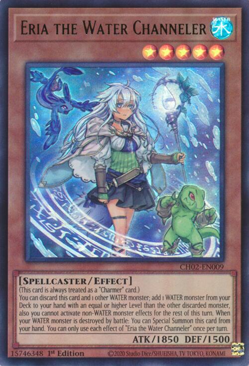 Eria the Water Channeler [CH02-EN009] Ultra Rare | Gear Gaming Bentonville