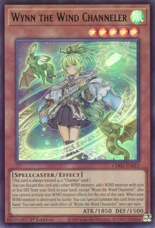 Wynn the Wind Channeler [CH02-EN011] Ultra Rare | Gear Gaming Bentonville