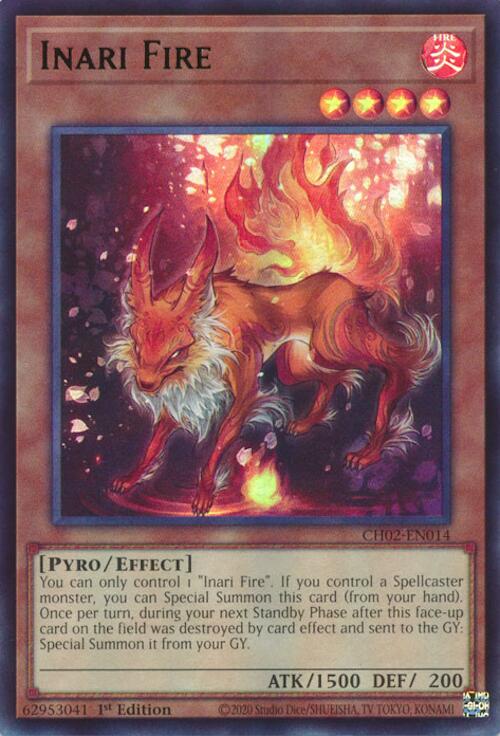 Inari Fire [CH02-EN014] Ultra Rare | Gear Gaming Bentonville