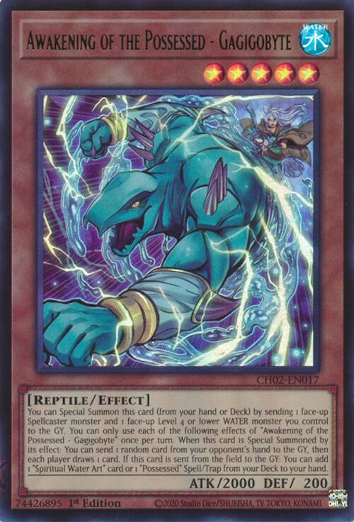 Awakening of the Possessed - Gagigobyte [CH02-EN017] Ultra Rare | Gear Gaming Bentonville