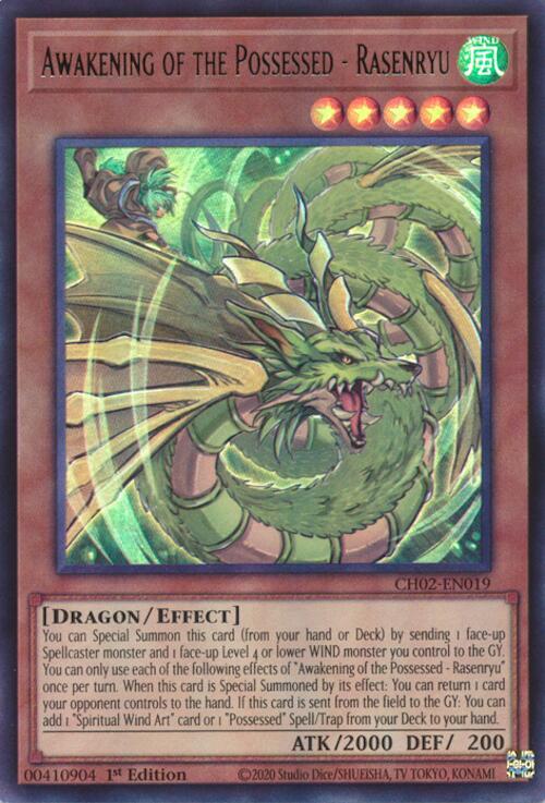 Awakening of the Possessed - Rasenryu [CH02-EN019] Ultra Rare | Gear Gaming Bentonville