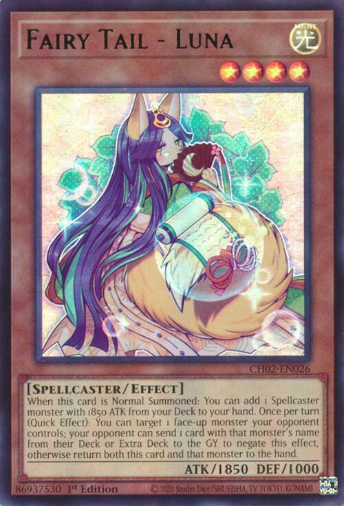 Fairy Tail - Luna [CH02-EN026] Ultra Rare | Gear Gaming Bentonville