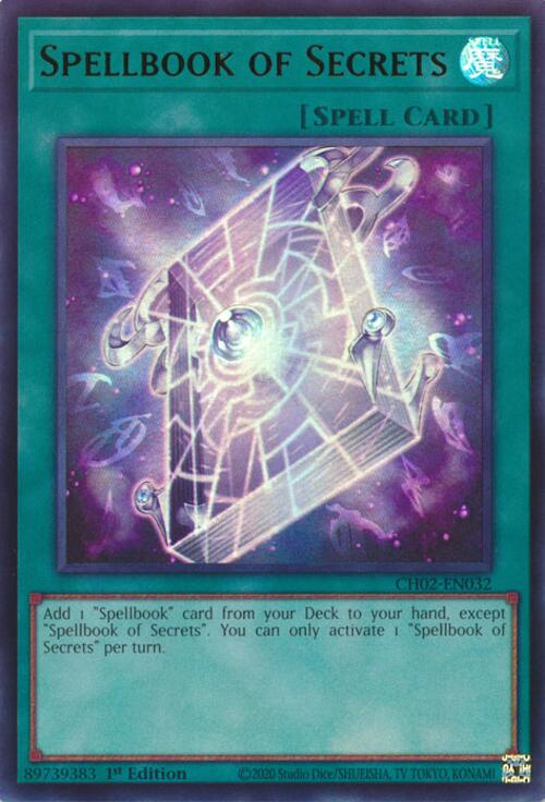 Spellbook of Secrets [CH02-EN032] Ultra Rare | Gear Gaming Bentonville