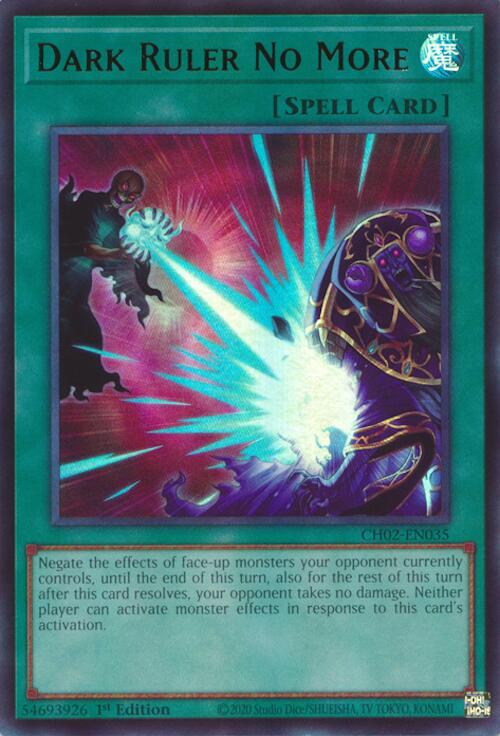 Dark Ruler No More [CH02-EN035] Ultra Rare | Gear Gaming Bentonville