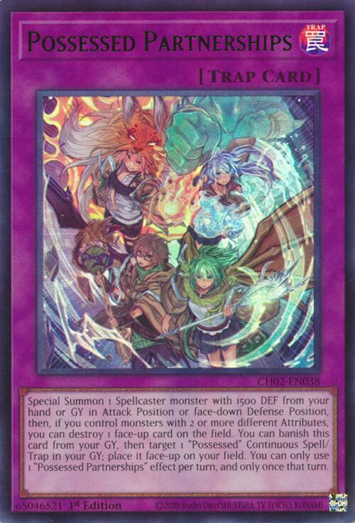 Possessed Partnerships [CH02-EN038] Ultra Rare | Gear Gaming Bentonville