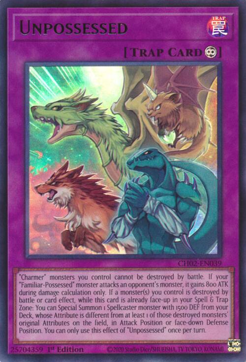 Unpossessed [CH02-EN039] Ultra Rare | Gear Gaming Bentonville