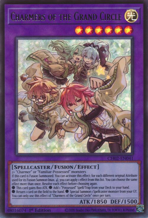 Charmers of the Grand Circle (Ultra Rare) [CH02-EN041] Ultra Rare | Gear Gaming Bentonville