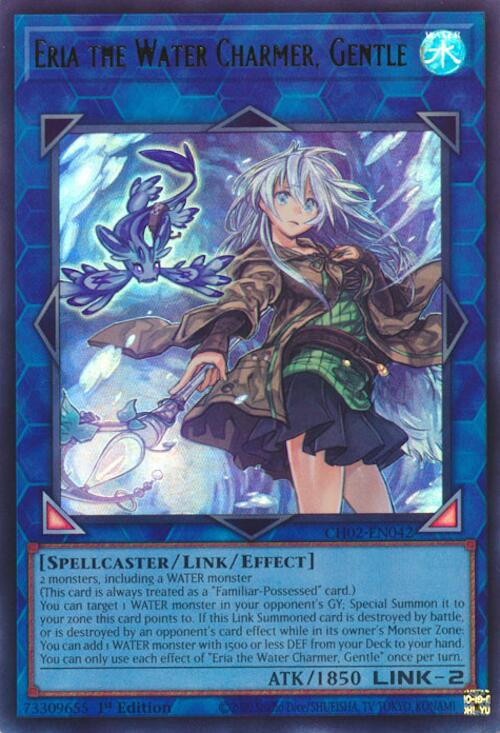 Eria the Water Charmer, Gentle [CH02-EN042] Ultra Rare | Gear Gaming Bentonville