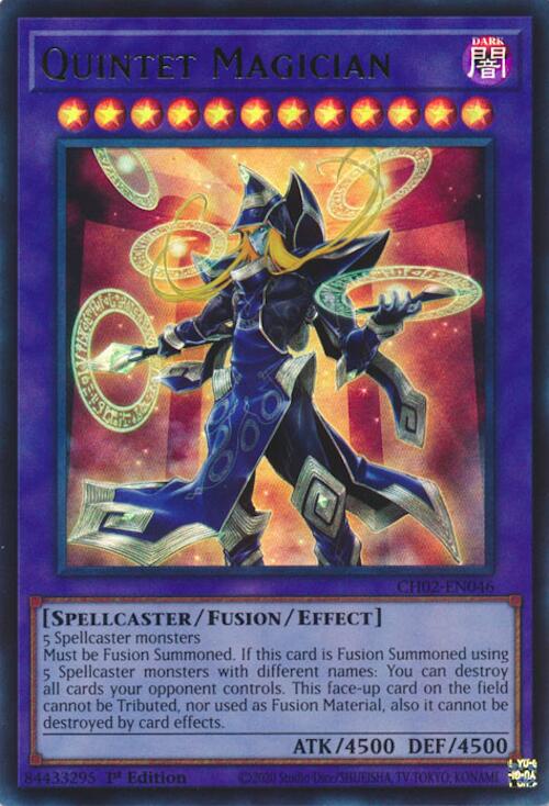 Quintet Magician [CH02-EN046] Ultra Rare | Gear Gaming Bentonville