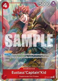 Eustass"Captain"Kid - OP14-014 (Dash Pack) [The Azure Sea's Seven] | Gear Gaming Bentonville