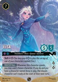 Elsa - Ice Maker (Foil) (2) [Disney Lorcana Promo Cards] | Gear Gaming Bentonville