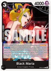 Black Maria [Extra Booster: One Piece Heroines Edition] | Gear Gaming Bentonville