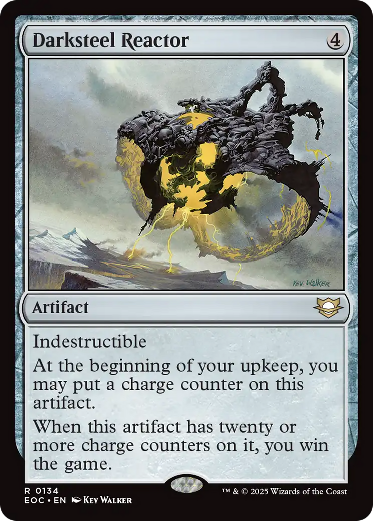 Darksteel Reactor [Edge of Eternities Commander] | Gear Gaming Bentonville