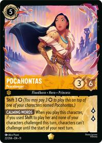 Pocahontas - Peacekeeper (22/204) [Winterspell] | Gear Gaming Bentonville